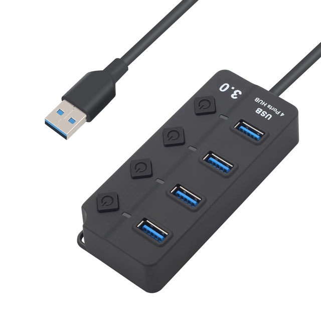 מפצל USB בעל 4 כניסות
