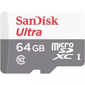 כרטיס זיכרון Ultra MicroSDXC בנפח 64GB מבית SanDisk