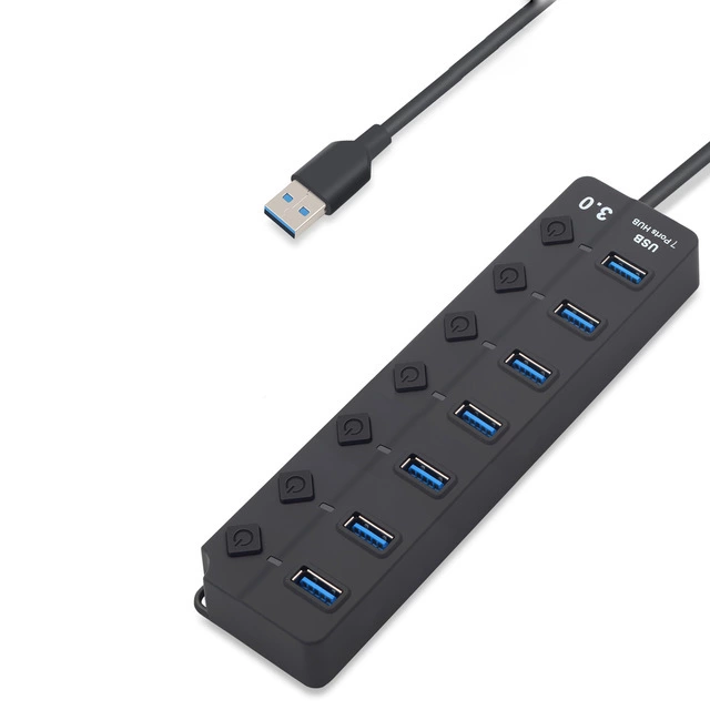 מפצל USB בעל 7 כניסות