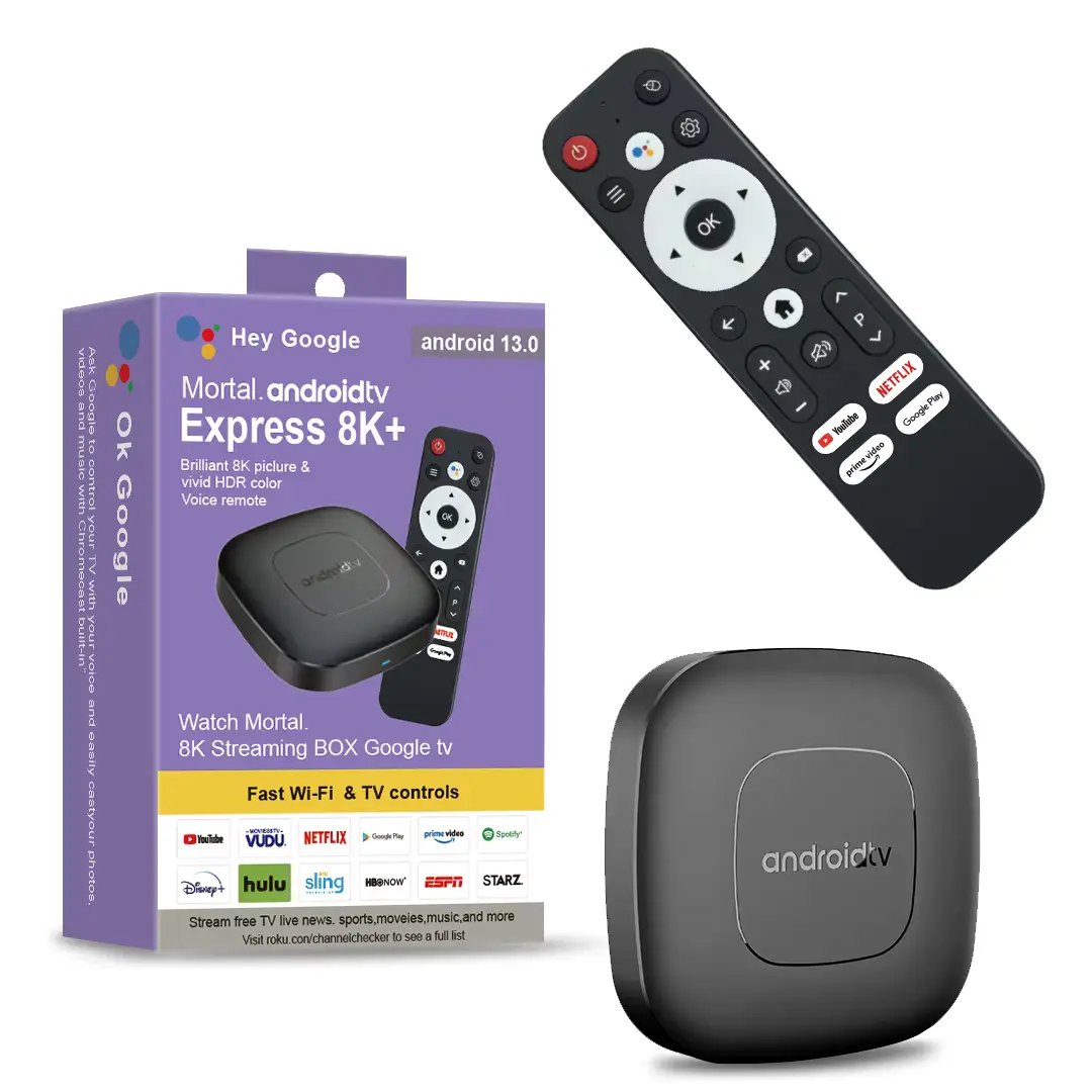 סטרימר אנדרואיד דגם Mortal Express 8K