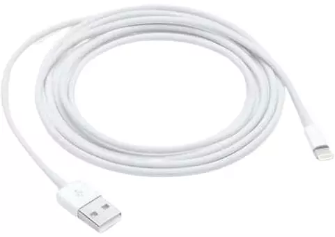 כבל USB Lightning באורך 2 מטר מבית Apple
