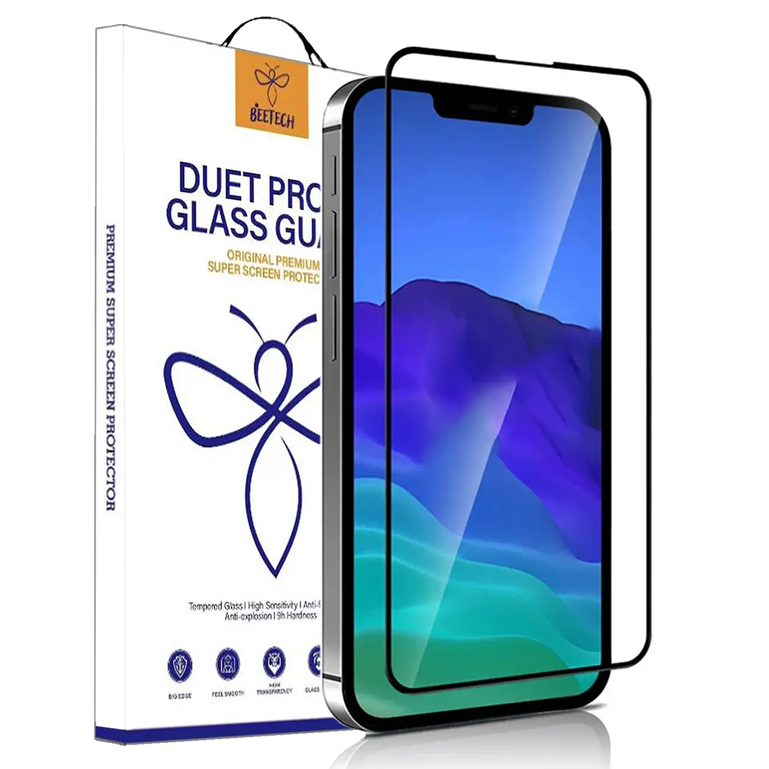 מגן מסך זכוכית איכותית במיוחד ל- iPhone XS Max/11 Pro Max