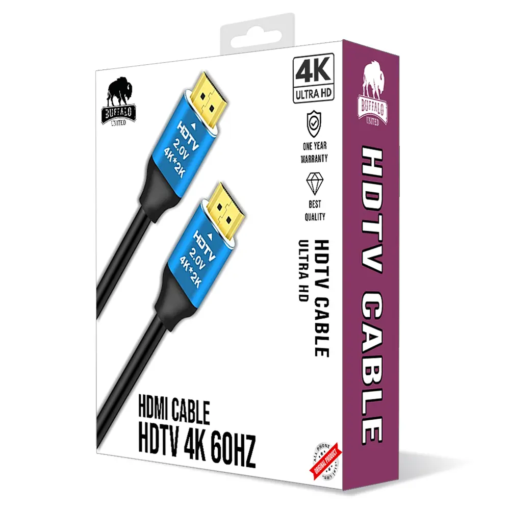 כבל HDMI 4K באורך 10 מטר מבית באפאלו