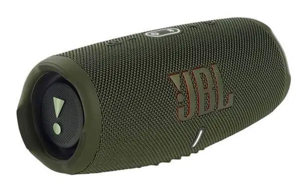 רמקול בלוטות’ דגם Charge 5 מבית JBL בצבע ירוק זית