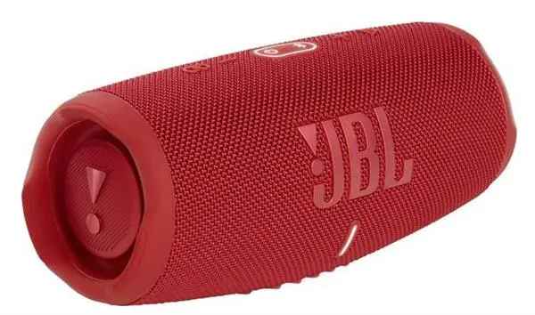 רמקול בלוטות’ דגם Charge 5 מבית JBL בצבע אדום