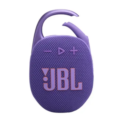 רמקול בלוטות’ דגם Clip 5 מבית JBL בצבע סגול כהה