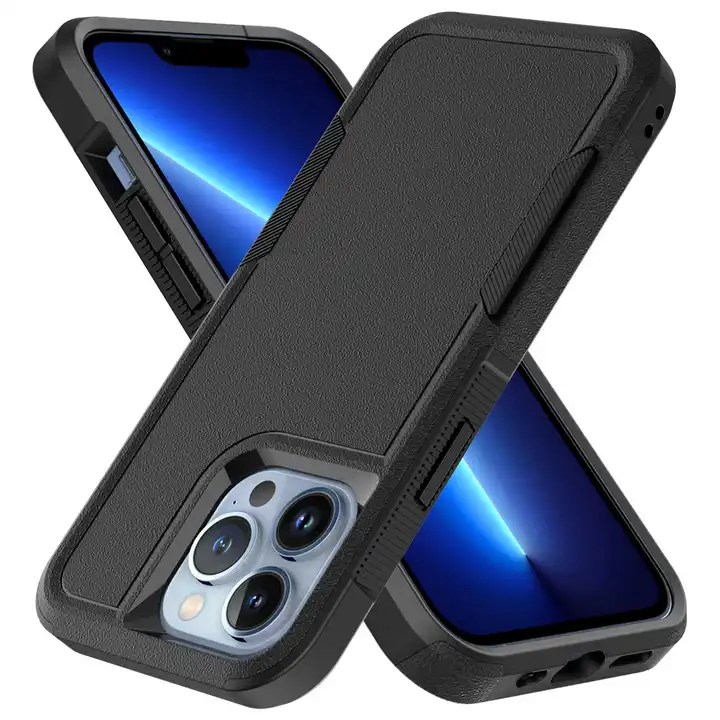 כיסוי Combo Shild ל- iPhone 13 Pro בצבע שחור