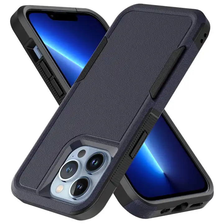 כיסוי Combo Shild ל- iPhone 13 Pro בצבע כחול