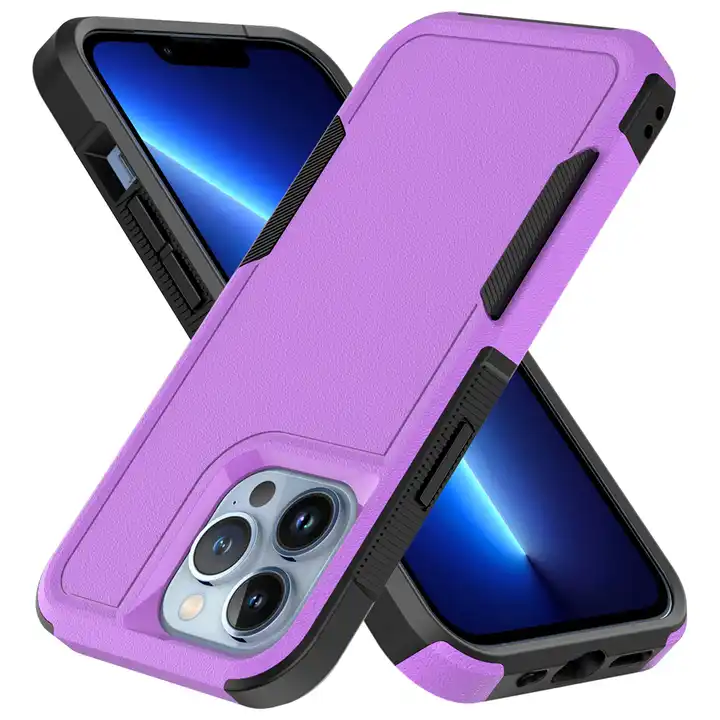 כיסוי Combo Shild ל- iPhone 13 Pro בצבע סגול