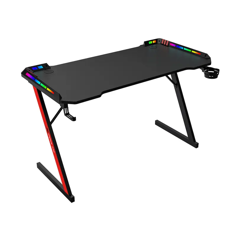 שולחן גיימינג עם תאורת RGB דגם DK-05 מבית XtrikeMe