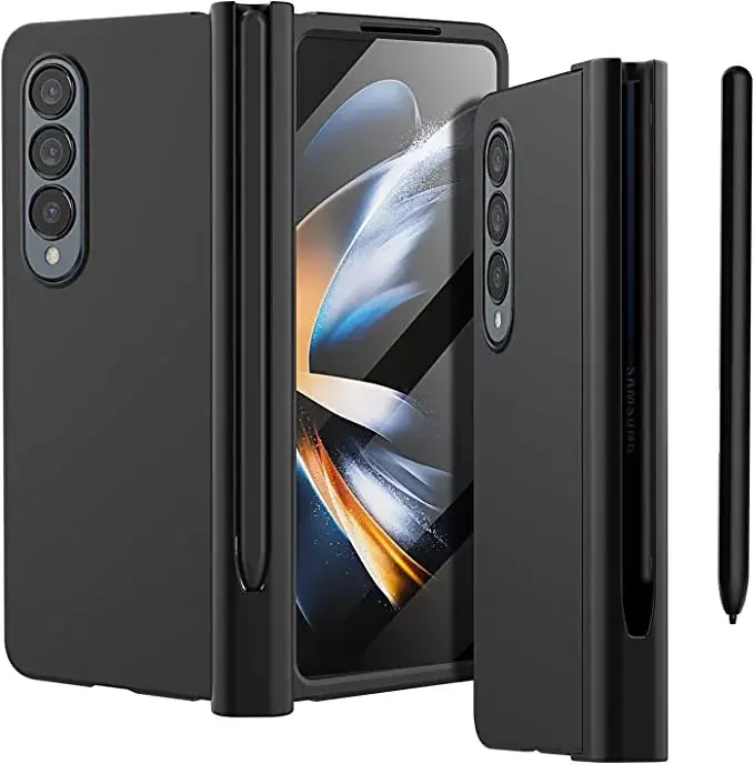 כיסוי חזק ועוצמתי עם מקום לעט ל- Samsung Z Fold 4