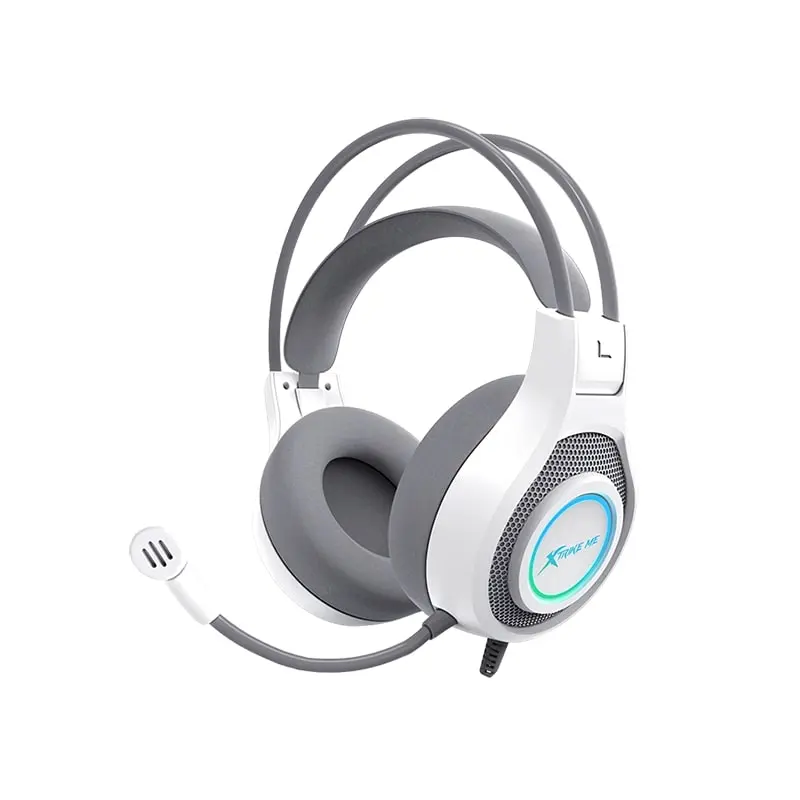 אוזניות גיימינג חוטיות דגם GH-515 מבית XtrikeMe בצבע לבן