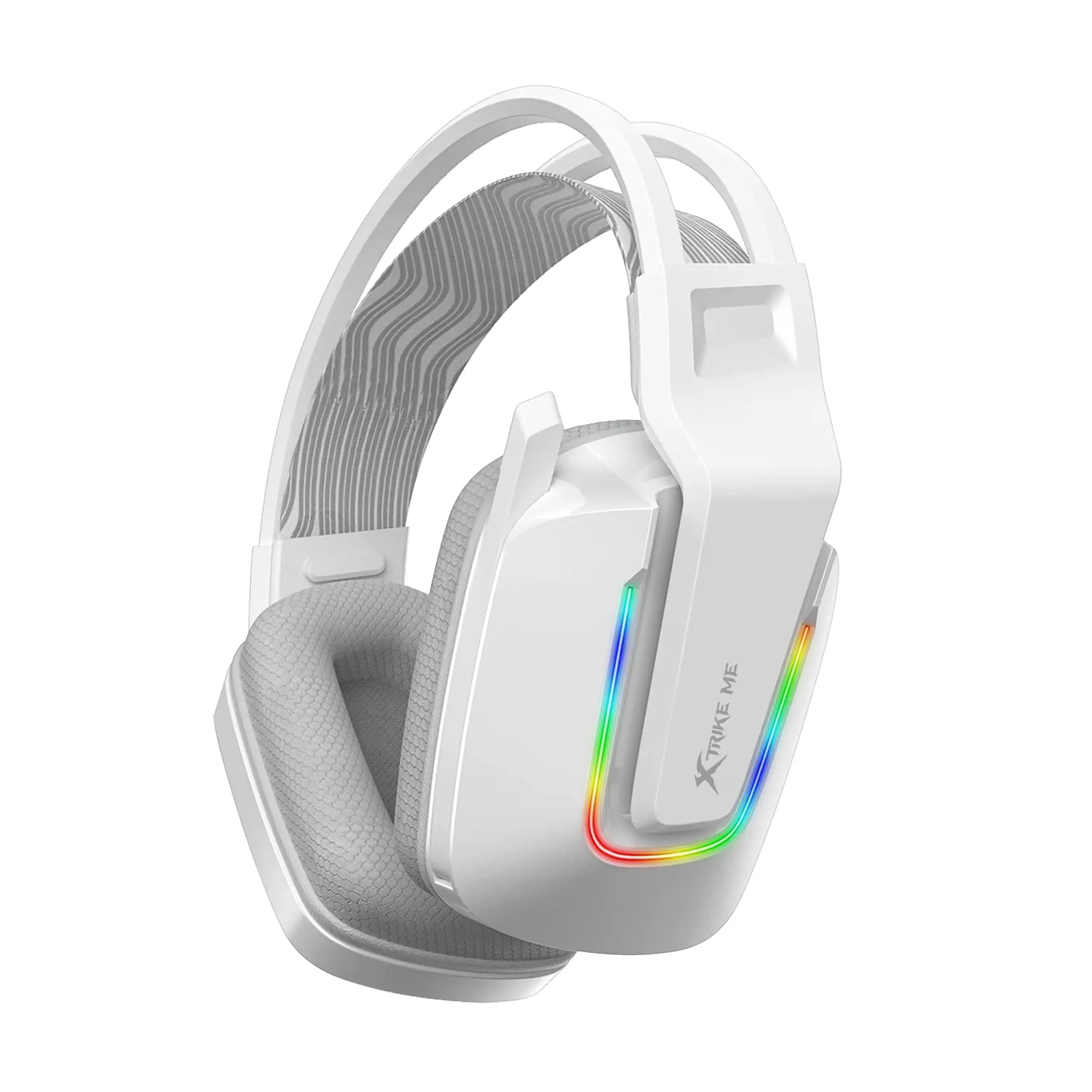 אוזניות גיימינג חוטיות דגם GH-712 מבית XtrikeMe בצבע לבן
