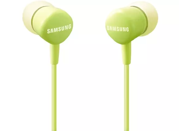 אוזניות Aux דגם HS1303 מבית Samsung בצבע ירוק בהיר