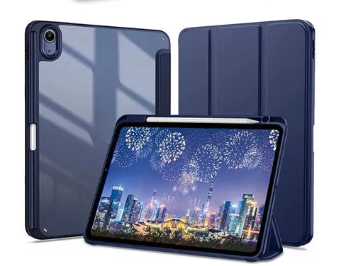 כיסוי ספר מגנט ל- iPad Pro 11 2024 בצבע כחול