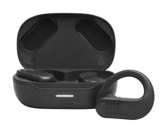 אוזניות ספורט TWS דגם Endurance Peak 3 מבית JBL בצבע שחור