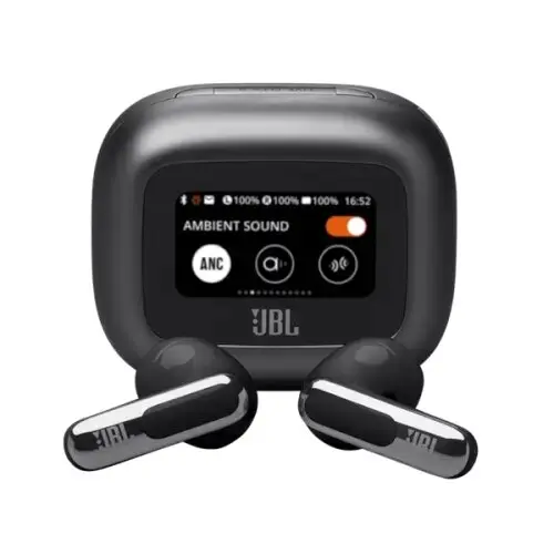 אוזניות TWS דגם Live Flex 3 מבית JBL בצבע שחור