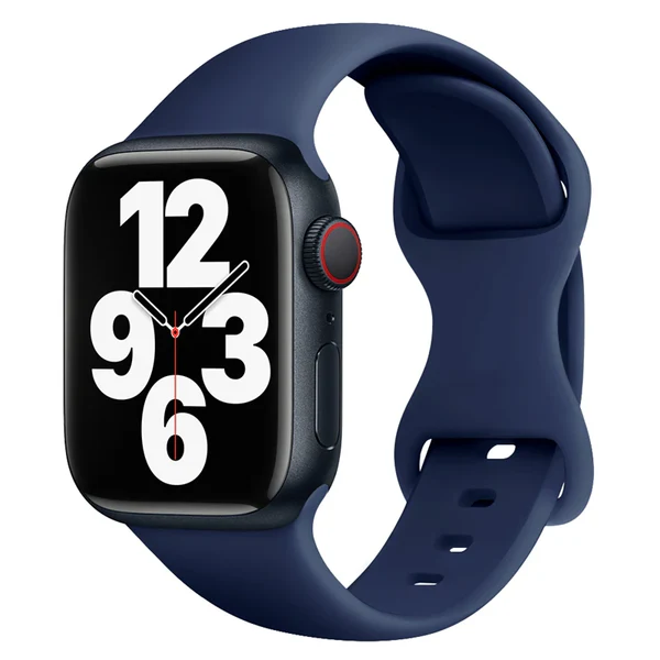 רצועת סיליקון לשעוני Apple במידה 41 מ"מ בצבע כחול