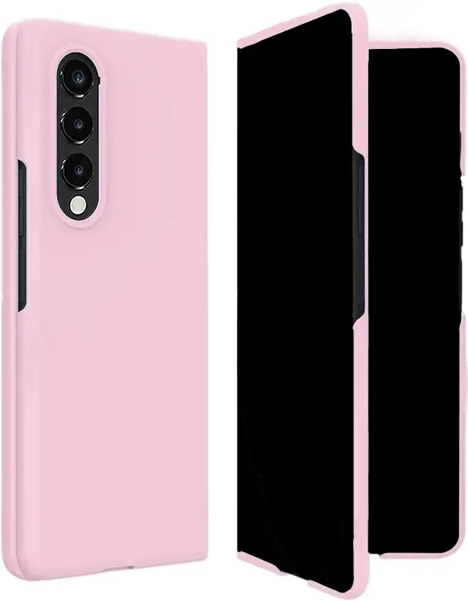 כיסוי קטיפה ל- Samsung Z Fold 4 בצבע ניוד