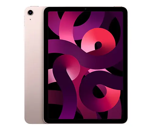 iPad Air 5Gen 10.9" (2022) 64GB Wi-Fi מבית Apple (יבואן רשמי C-Data) בצבע ורוד