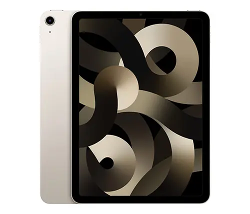 iPad Air 5Gen 10.9" (2022) 64GB Wi-Fi מבית Apple (יבואן רשמי C-Data) בצבע זהב בהיר