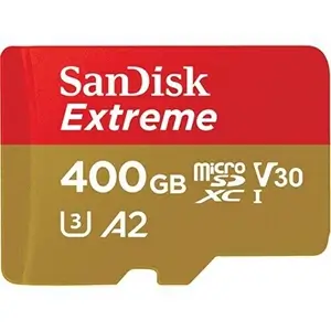 כרטיס זיכרון Extreme MicroSDXC בנפח 400GB מבית SanDisk