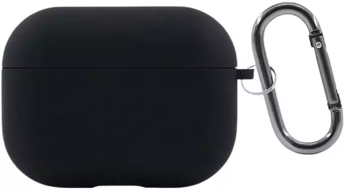כיסוי קטיפה לאיירפודס פרו 3 בצבע שחור