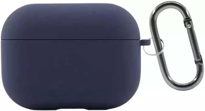 כיסוי קטיפה לאיירפודס פרו 3 בצבע כחול
