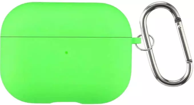 כיסוי קטיפה לאיירפודס פרו 3 בצבע ירוק זוהר