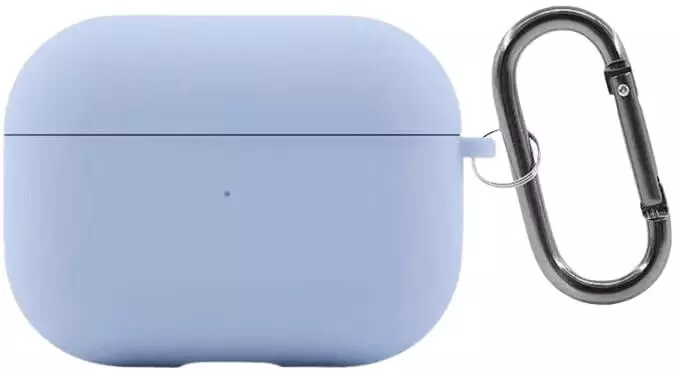 כיסוי קטיפה לאיירפודס פרו 3 בצבע תכלת