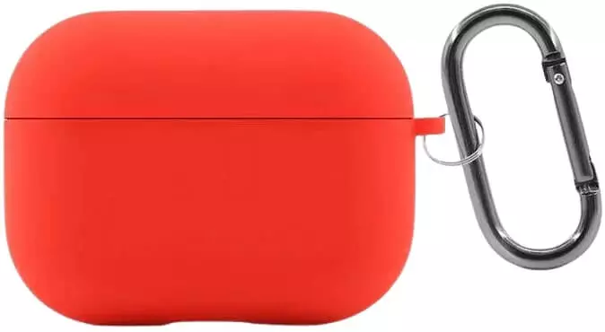 כיסוי קטיפה לאיירפודס פרו 3 בצבע אדום