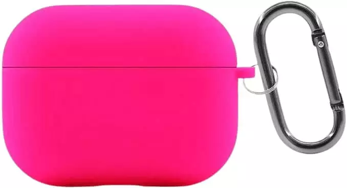 כיסוי קטיפה לאיירפודס פרו 3 בצבע ורוד פוקסיה