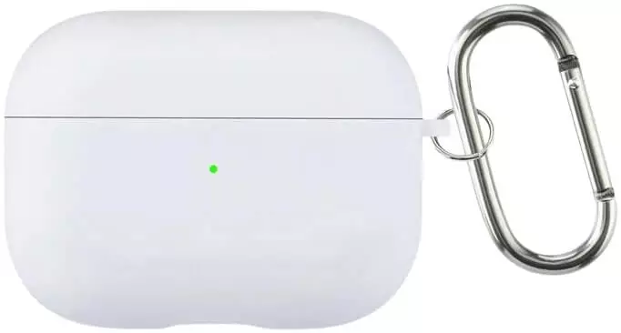 כיסוי קטיפה לאיירפודס פרו 3 בצבע לבן