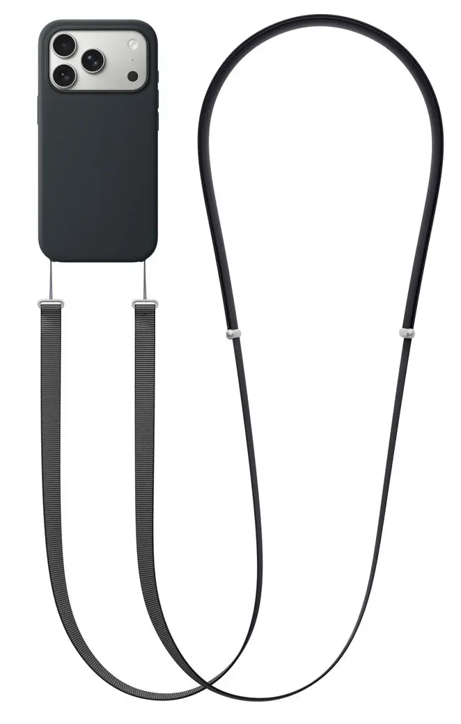 רצועת נשיאה מגנטית איכותית דגם CrossBody Strap בצבע שחור