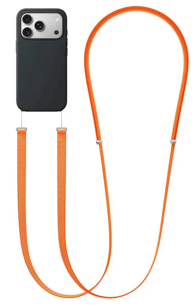 רצועת נשיאה מגנטית איכותית דגם CrossBody Strap בצבע כתום