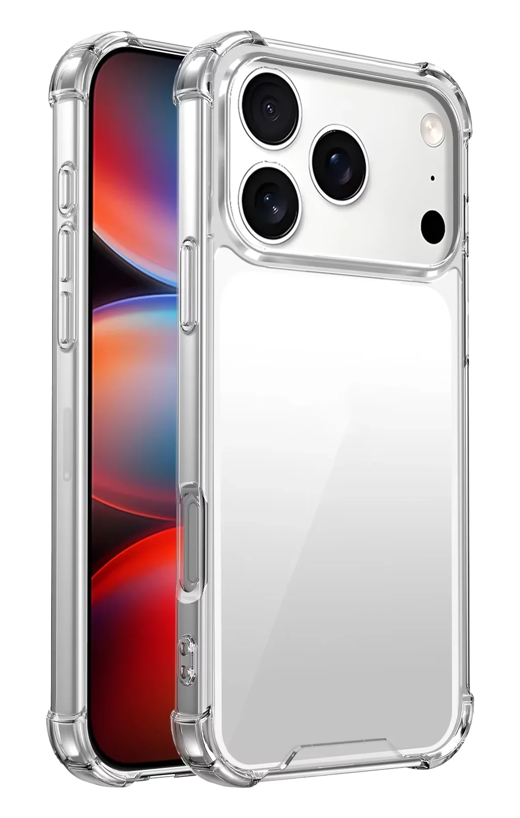 כיסוי פינות שקוף ל- iPhone 18 Pro