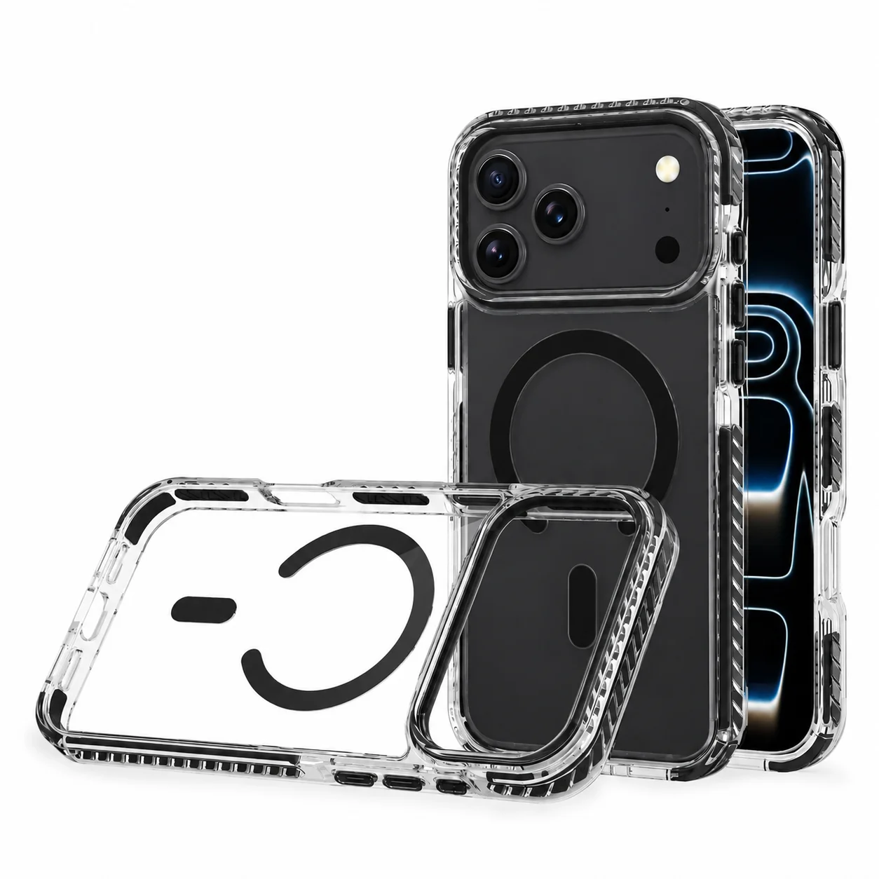 כיסוי Nanox Bold Magsafe ל- iPhone 18 Pro Max בצבע שחור