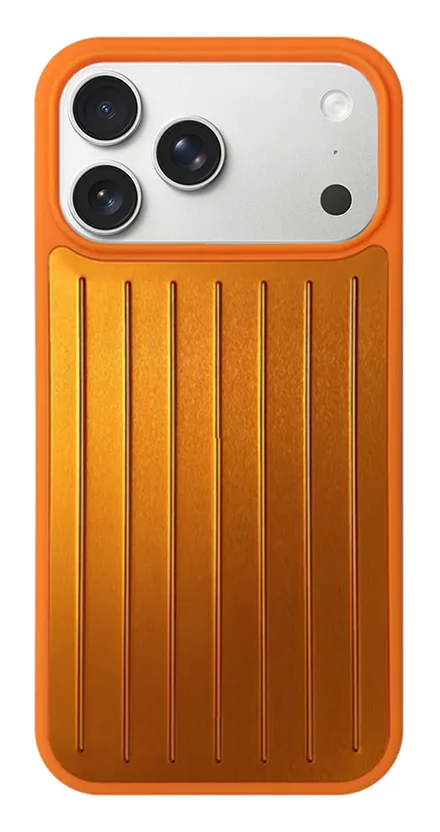 כיסוי Nanox Suitcase ל- iPhone 15 Pro Max בצבע כתום